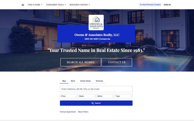 Keith Owens Team — Owens & Associates Realty website — built and ranked by FPR Networks