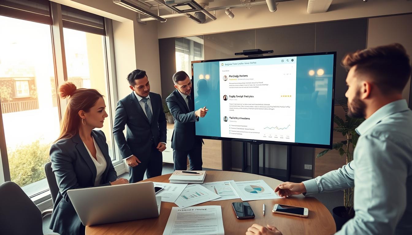 Google review management service