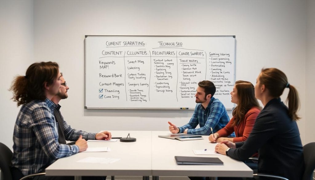 SEO strategy development for The Woodlands Texas business